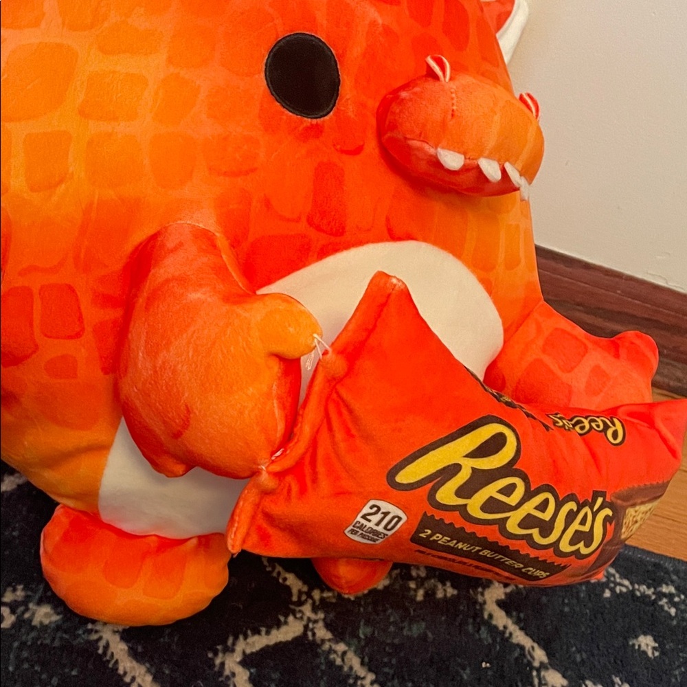 Reese's SNACKLE Dragon Plush Toy Like New FELIX - Picture 5 of 9